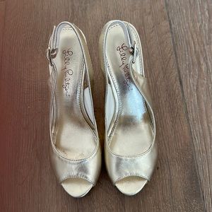 Lilly Pulitzer wedge shoes. Size M.